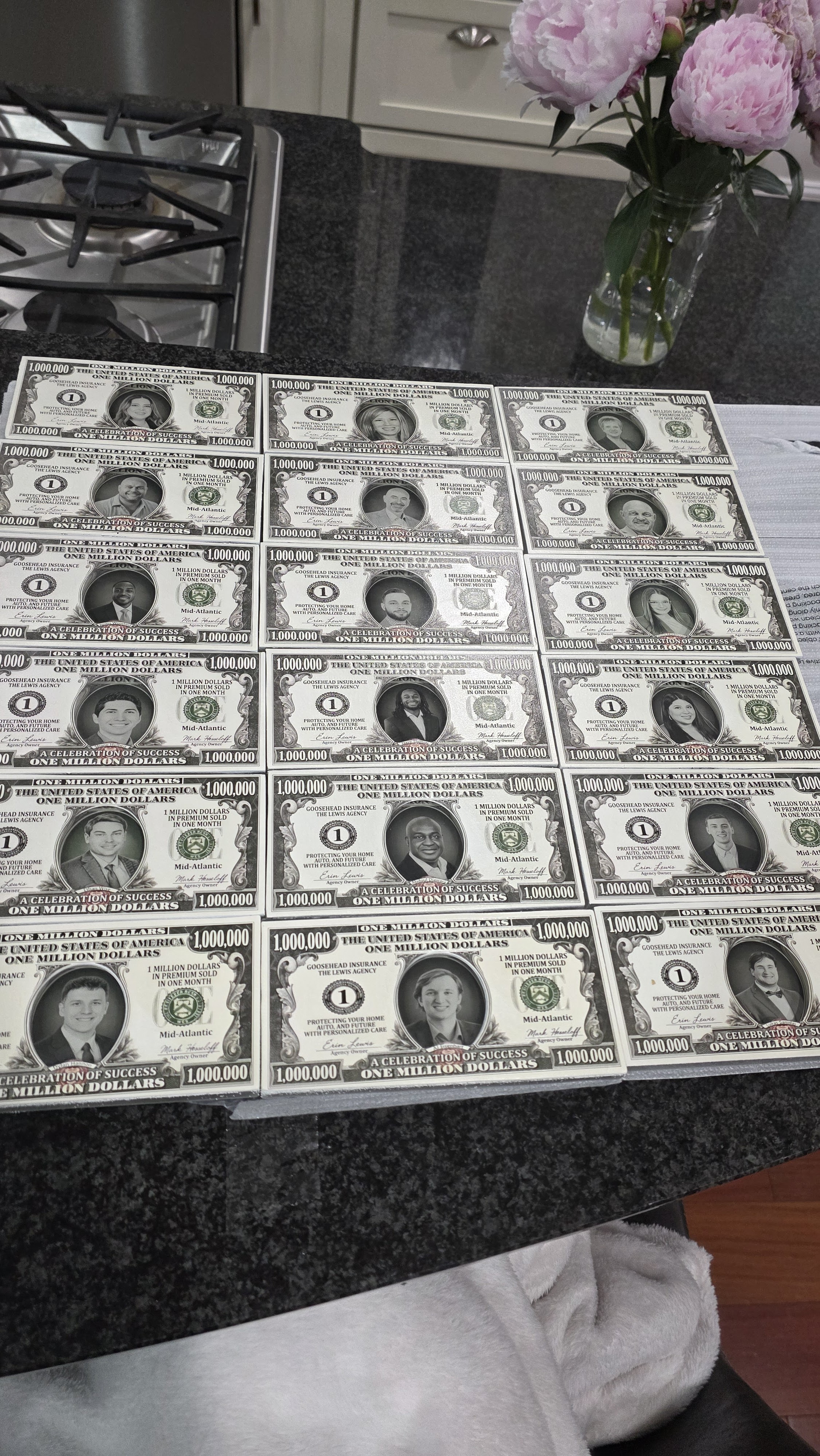 Million Dollar Novelty Bills