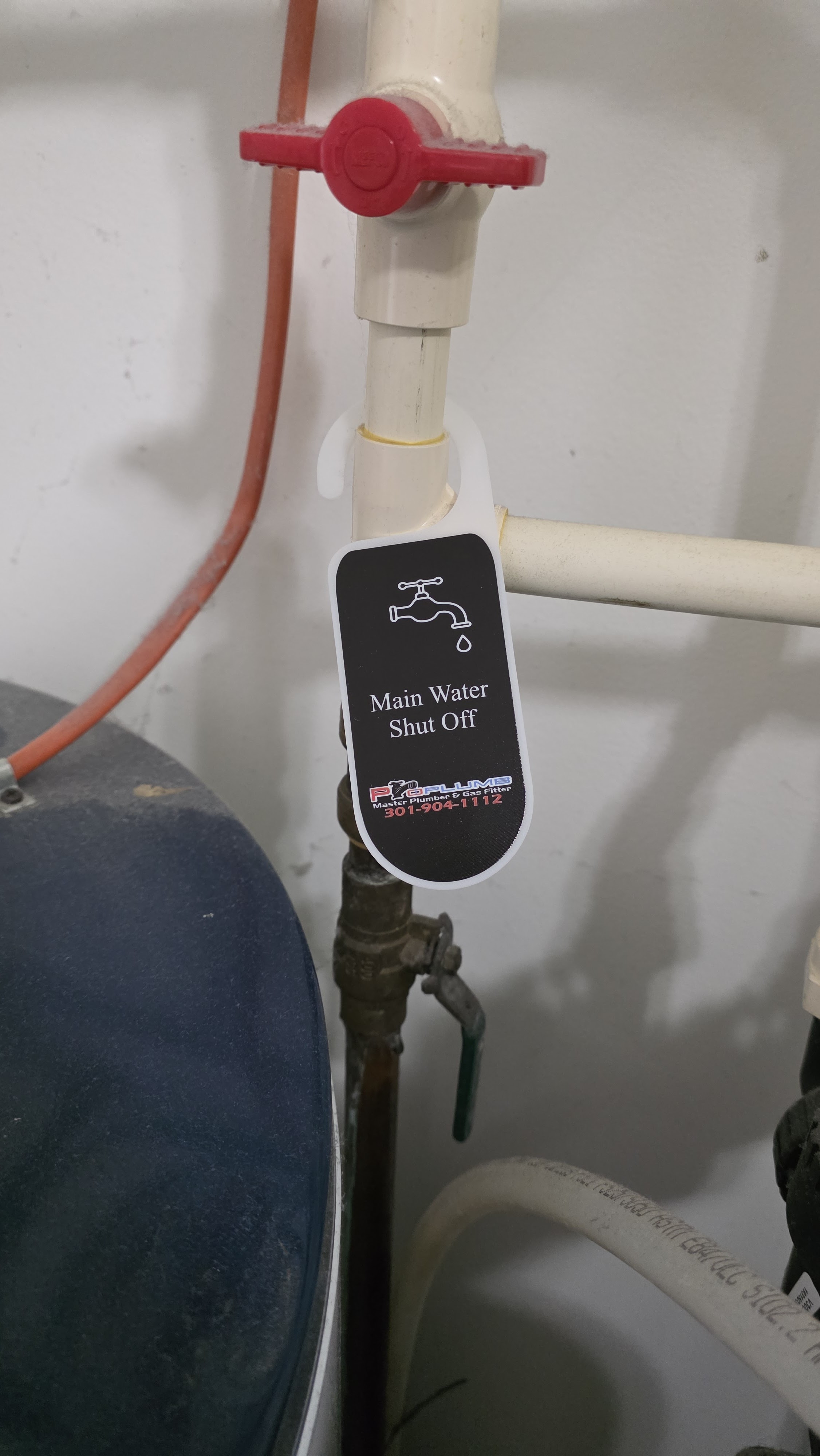 Plumbing Tag